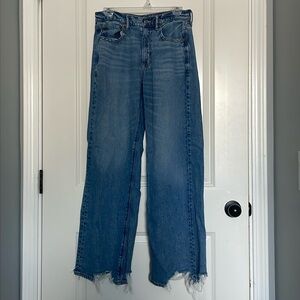 American Eagle Blue Mom Jeans
